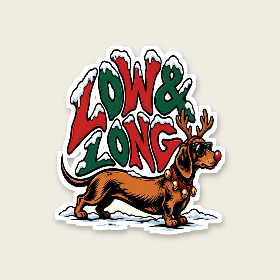 Red Nose Sticker | Holiday